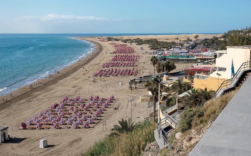 Apartamentos Tamaran Playa del Inglés Kültér fotó